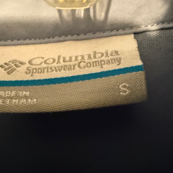 Columbia Blue Fleece Zip-Up Jacket - Picture 2 of 4